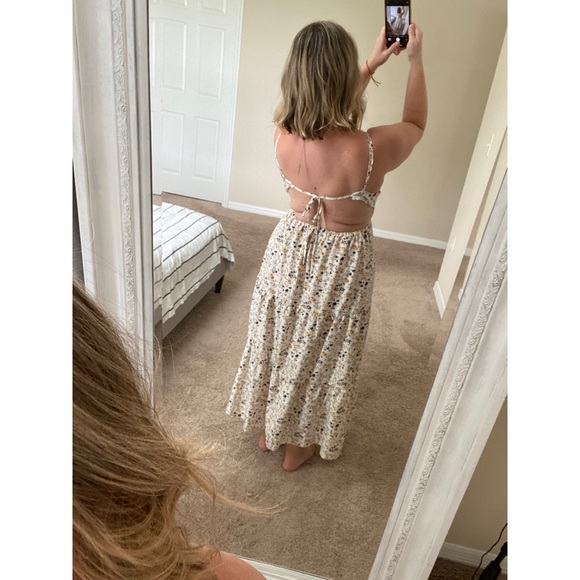 Open back summer dress - Picture 3 of 4